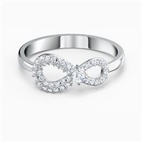 Anillo Swarovski Mujer swa infinity in Aleación de Metal Cristallo 5535401 - 5535401